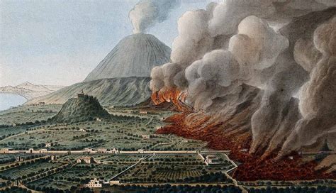 which volcano destroyed|Vesuvius .